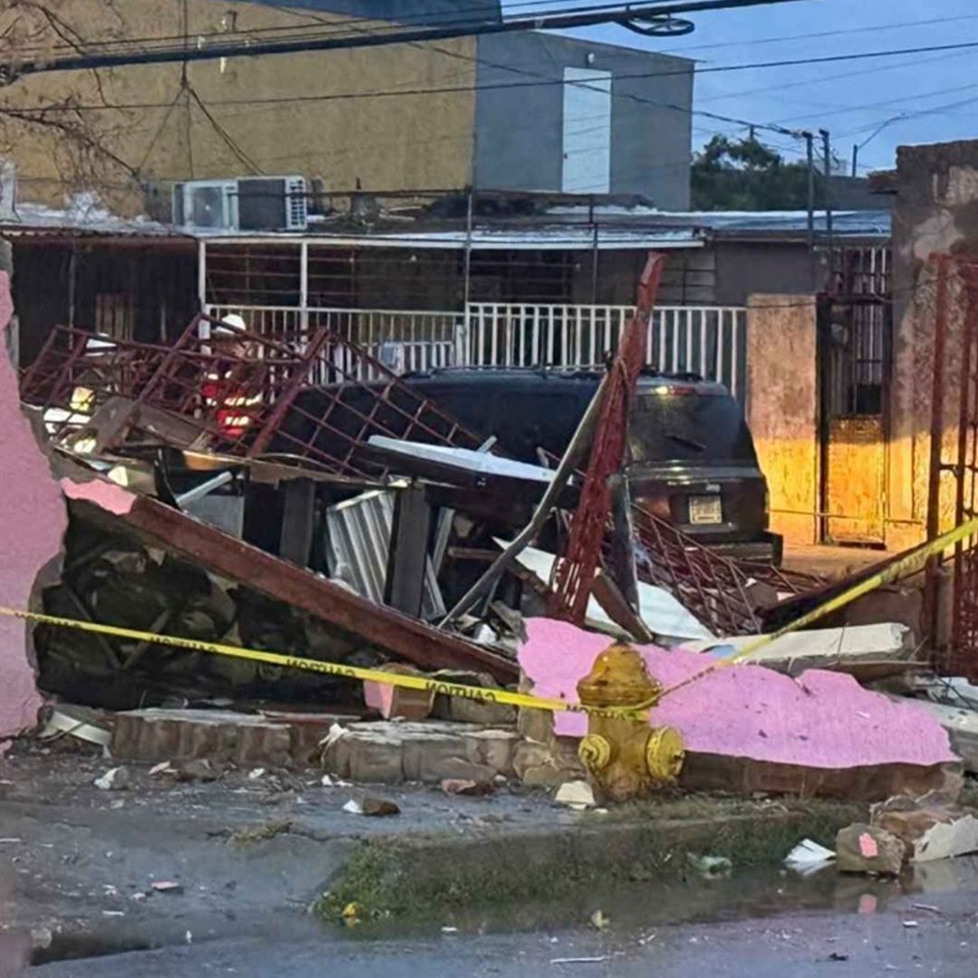 Así Fue la Explosión de una Casa por Presunta Acumulación de Gas donde Sobrevivió Adulta Mayor